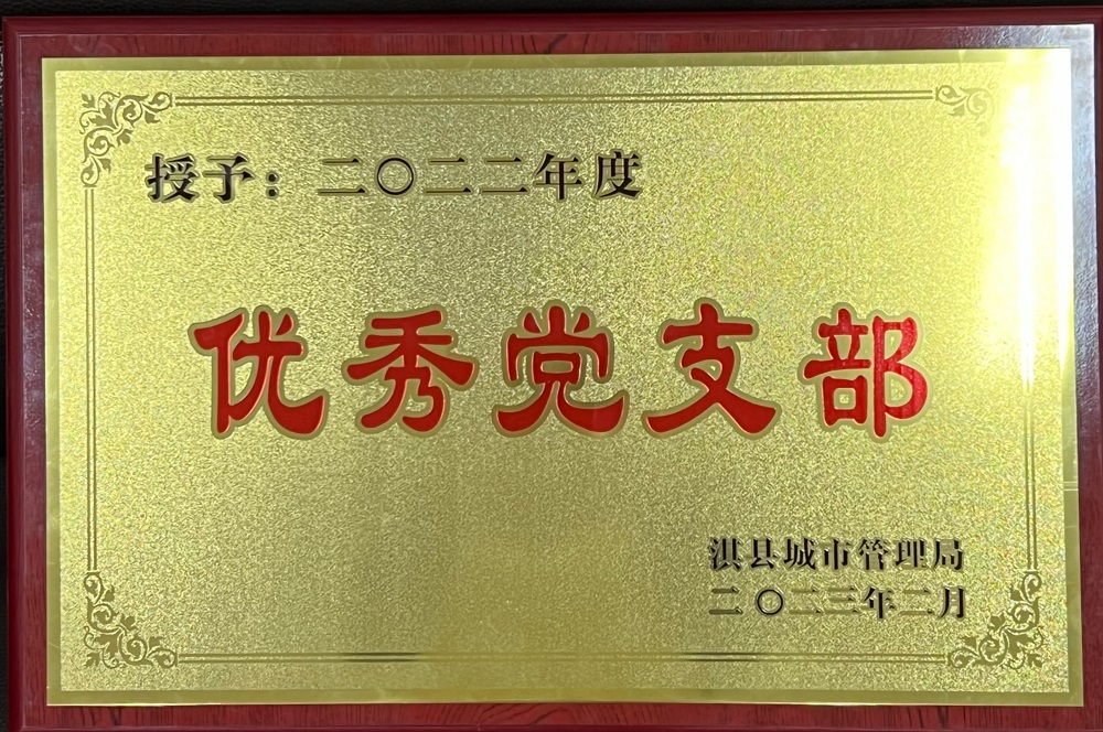 淇县城市管理局“优秀党支部”